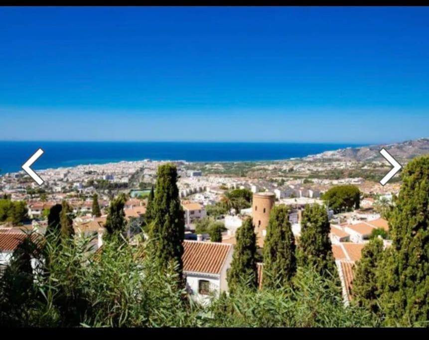 Precioso Apartamento Mandarinos Con Vistas Al Mar Nerja Esterno foto